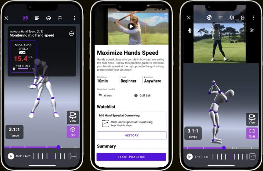 Sportsbox 3D AI Motion Capture — 18 datapunkter via iPhone