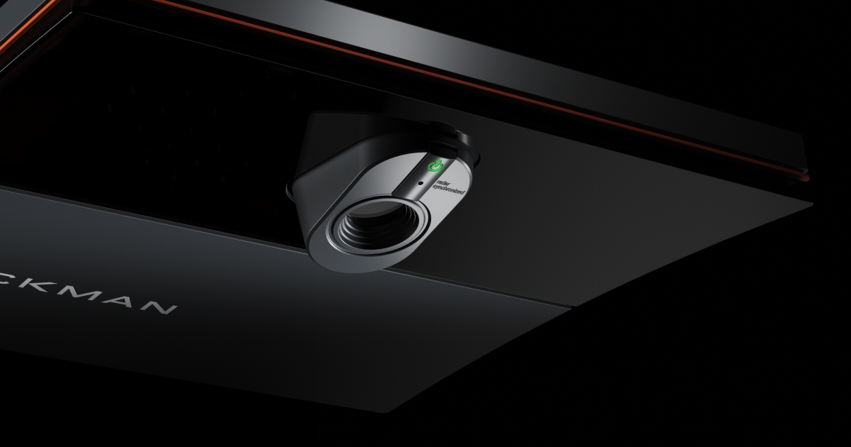 Trackman iO indoor launch monitor — dual radar + camera
